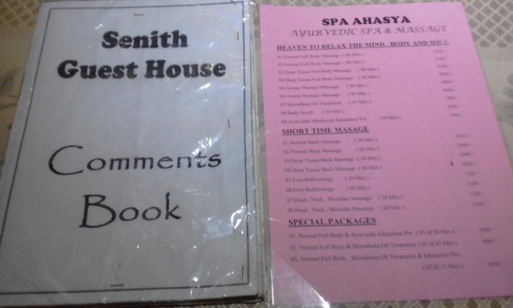 Senith Guest House Мириса Екстериор снимка